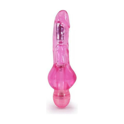 Introducing the Pleasure Pro Pink Realistic Vibrator - Model MRN-001: The Ultimate Pleasure Companion for Her