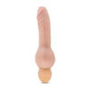 Introducing the X5 Plus Mr. Right Now Vibrating Dildo - Beige: The Ultimate Pleasure Companion for All Genders