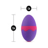 Blush Novelties Aria Flutter Tongue Vibrator - Model FT-500 - Female Clitoral Stimulation - Purple - Adult Naughty Store