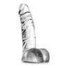 Naturally Yours Ding Dong Clear Realistic Dildo - Petite Beginners' Pleasure Toy for G-Spot Stimulation (Model: NYDD-001)