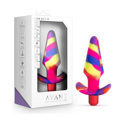 Avant Free Spirit Scarlet - Premium Silicone Vibrating Butt Plug BN59220 for Sensual Anal Pleasure - Unleash Your Desires! - Adult Naughty Store