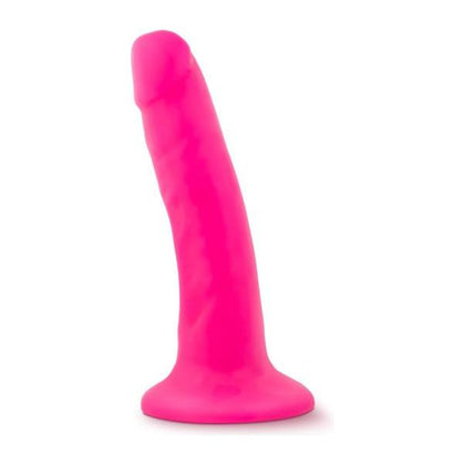 Blush Novelties Neo 5.5 Inches Dual Density Cock Neon Pink Dildo - Realistic Sensations for Intense Pleasure