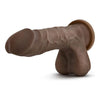 Blush Novelties Au Naturel Mister Perfect Chocolate Brown Dildo - The Ultimate Pleasure Experience for Him and Her!