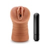 Blush Novelties M for Men Julieta Mocha Tan Vagina Stroker - The Ultimate Pleasure Experience for Men - Adult Naughty Store