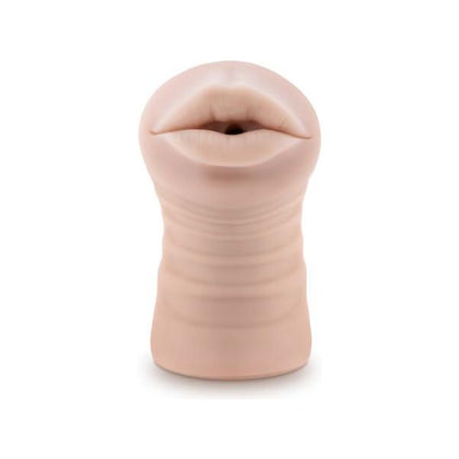 Blush Novelties M for Men Skye Beige Mouth Stroker - Model MS-1001 - Male Oral Pleasure Toy