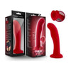 Temptasia Jezebel Crimson Red G-Spot Dildo - The Ultimate Pleasure Experience for Intense G-Spot Stimulation