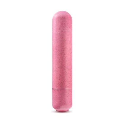 Blush Novelties Gaia Eco Bullet Vibrator - Model GEB-001 - Unisex - Clitoral Stimulation - Coral Pink - Adult Naughty Store