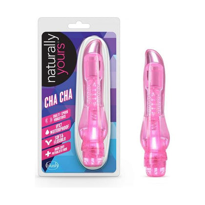 Blush Novelties Naturally Yours Cha-Cha Pink Multi-Speed Vibrator - Model NYP-001 - Women's G-Spot Pleasure - Pink