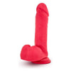 Ruse Big Poppa Cerise Red Realistic Dildo - The Ultimate Pleasure Experience - Adult Naughty Store