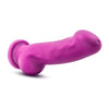 Blush Novelties Avant D7 Ergo Violet Silicone Dildo for Women - Dual Density Artisanal Pleasure Toy