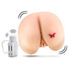 Introducing the SensaXion 5X Vibrating Rear Moaning Ecstasy Masturbator - Beige: The Ultimate Pleasure Experience for All Genders! - Adult Naughty Store