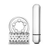 Blush Stay Hard Vibrating Super Clitifier Clear Ring - Intense Pleasure for Him and Her - Adult Naughty Store