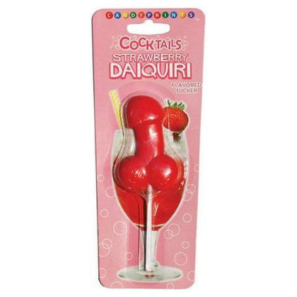 Introducing the PleasureXperience CocktaiLix Strawberry Daiquiri - Model X1: The Ultimate Pleasure Indulgence for All Genders, Delivering Sensational Stimulation in a Delectable Red Hue