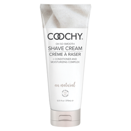 Classic Erotica Coochy Shave Cream Au Natural 12.5oz - Fragrance-Free Conditioning and Moisturizing Complex for Effortless, Smooth Shaves - Made in the USA