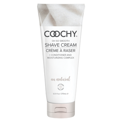 Classic Erotica Coochy Shave Cream Au Natural 12.5oz - Fragrance-Free Conditioning and Moisturizing Complex for Effortless, Smooth Shaves - Made in the USA - Adult Naughty Store