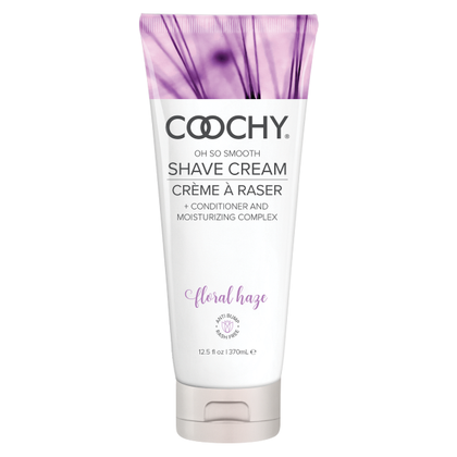 Introducing the Sensational Coochy Shave Cream Floral Haze 12.5oz - Your Ultimate Shaving Companion for Effortless Smoothness!