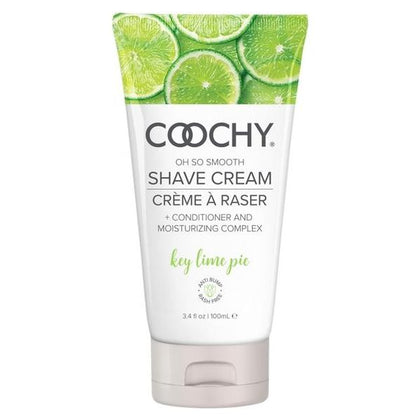 Classic Erotica Coochy Shave Cream Key Lime Pie 3.4 Oz - Luxurious Conditioning Shave Cream for Smooth and Sensual Shaving Experience - Adult Naughty Store