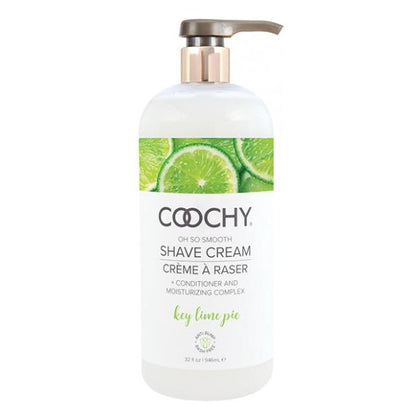 Classic Erotica Coochy Key Lime Pie Shave Cream - Model CE100812 - Women's Intimate Care, Smooth Shaving, Refreshing Lime Fragrance - 12.5 oz - Adult Naughty Store