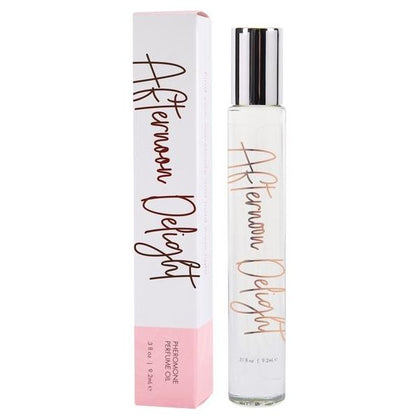 CGC Perfume with Pheromones Afternoon Delight 0.3 Fl Oz - Tropical Floral Fragrance Body Mist for Enhanced Sensuality and Seduction