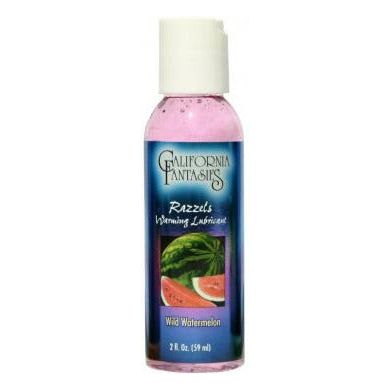 California Fantasies Razzels Wild Watermelon Warming Lubricant - A Deliciously Sensual Pleasure Enhancer for All Genders, Intensifying Intimacy and Heightening Arousal - 2 oz