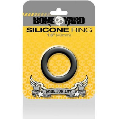 Boneyard Silicone Ring 1.6 inches Black - Premium Comfort and Durability for Endless Pleasure - Adult Naughty Store