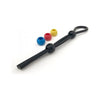 Rascal Toys Boneyard Cock Leash Double - Adjustable Silicone Cock Ring for Him - Model BCD-2022 - Enhance Pleasure and Control - Black/Blue/Red/Yellow - Adult Naughty Store