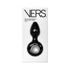 Rascal Toys Vers Plug Vibe - Rechargeable Silicone Vibrating Anal Plug (Model: 2023) - Unisex Pleasure - Black