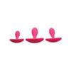 Curve Toys Gossip Rump Bumpers Anal Trainer Set - Model GRB1001 - Unisex - Pleasurable Anal Training - Magenta Pink - Adult Naughty Store