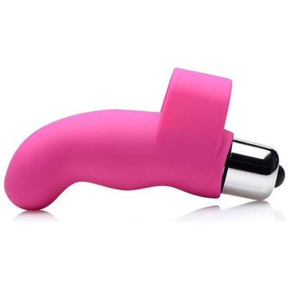 Curve Novelties Gossip G-Thrill Finger Vibe Magenta Pink - Powerful G-Spot Ribbed Mini Vibrator for Women