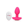 Curve Novelties Gossip 10X Pop Rockers Plug with Remote Control - Model 2023 - Silicone Butt Plug for Ultimate Pleasure - Magenta - Adult Naughty Store