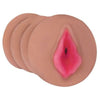 Introducing the Mistress Sabrina Latte Tan Stroker: The Ultimate Realistic Pleasure Toy for Men - Adult Naughty Store