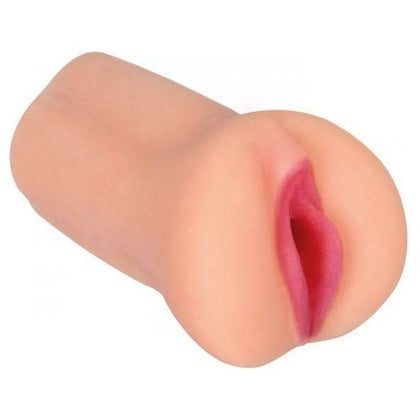 Mistress Ashley Vanilla Beige Stroker - Realistic Hand Painted Ribbed Masturbator for Men - Model MS-500 - Vaginal Pleasure - Beige