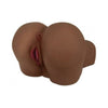 Introducing the SensaPleasure™ Mistress Paris Vibrating Butt Doggy Style Stroker - Model MP-500X - for Him - Ultimate Anal Pleasure - Chocolate Brown