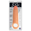 Curve Toys Jock Enhancer 2 Inches Extender With Ball Strap - Beige: The Ultimate Pleasure Booster for Men - Adult Naughty Store