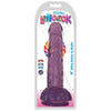 Introducing the Lollicock 8-Inch Slim Stick Grape Ice Purple Dildo with Balls: The Ultimate Pleasure Companion for All Genders and Sensual Delights