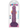 Introducing the Lollicock 8-Inch Slim Stick Grape Ice Purple Dildo with Balls: The Ultimate Pleasure Companion for All Genders and Sensual Delights - Adult Naughty Store