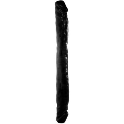 Kinx 18-Inch Double-Ended Dildo - Model X2B: Ultimate Pleasure for Solo or Couples Play - Black - Adult Naughty Store