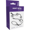 Kinx Heavy Metal Anal Beads - Model HMB-500 - Unisex - Intense Pleasure - Silver