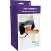 Kinx Extender Hollow Vibrating Strap On - Model X6: Ultimate Pleasure for Him and Her - Black - Adult Naughty Store