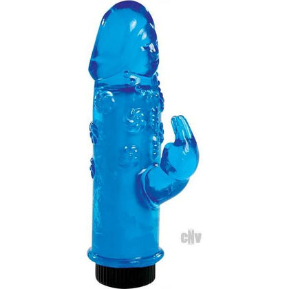 Minx Mini Jack Blue Rabbit Vibrator - Compact Clit Stimulator for Intense Pleasure - Model MJBRV-001 - Women's Vibrating Sex Toy - Blue