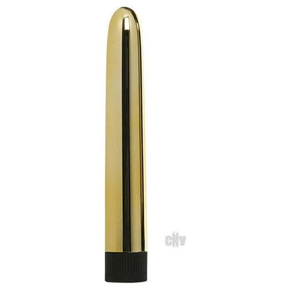 Euphoria Luxurious Gold Sensuous Smooth Vibrator - Model X-6 - Unisex - Multi-pleasure Stimulation - Gold