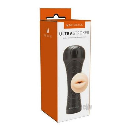 Myu Ultrastroker V3 Mouth Vanilla - Realistic Oral Stroker for Men, Intense Pleasure, Latex-Free