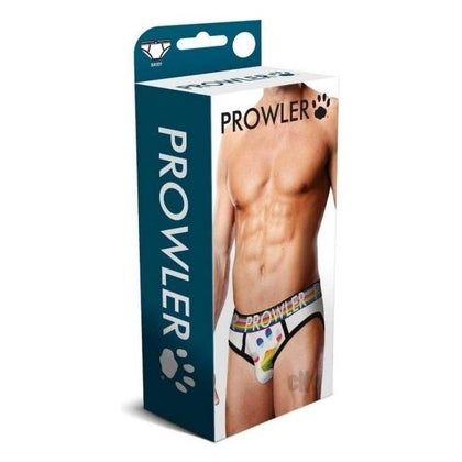 Prowler White Oversized Paw Brief XL - Unleash Comfort and Style with the Prowler XL White Oversized Paw Brief Lingerie for Men