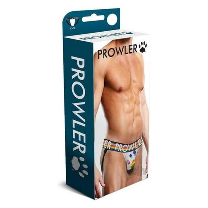 Prowler White Oversized Paw Jock XXL - Men's Plus Size White Paw Print Jockstrap for Enhanced Comfort and Style