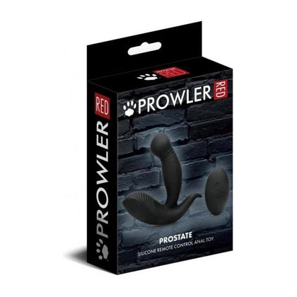 Prowler Red Prostate Black Remote-Controlled Prostate Massager PR-101 for Men - Targeted P-Spot Pleasure in Sleek Black
