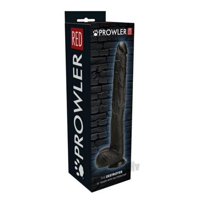 Prowler RED The Destroyer Black Extra-Long Flexible Dildo for Advanced Users - Intense Pleasure for Both Genders
