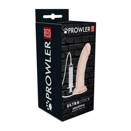 Prowler RED Ultracock Realistic Squirting Dildo - Model 8VA: Waterproof Male Pleasure Toy in Nude Color
