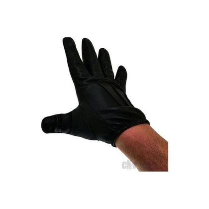 Pleasure Seeker Prowler Red Leather Gloves XL - Unisex Pleasure Enhancement Lingerie