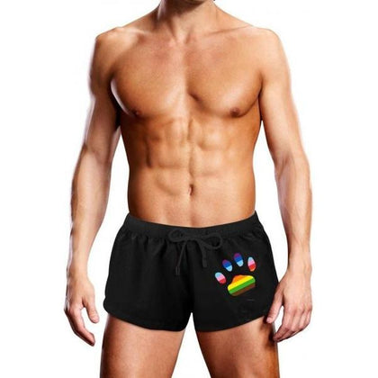 Prowler Swim Black Oversized Paw Trunk MD - Men's Medium - Premium Swimwear for Unrivalled Comfort and Style - Adult Naughty Store