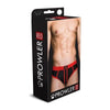 Prowler RED Ass-less Brief - Red, Medium: Sensual Men's Lingerie for Provocative Pleasure - Adult Naughty Store